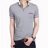 Hommes Polos À Manches Courtes PoloShirts Hommes Casual Design D'été Coton Respirant Solide T-shirt Camisas Homme 5XL