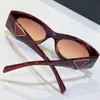 Designer Symbole 선글라스 Sungod Glasses SPR20Z Cordino Per Occhiali Linea Rossa로 세련된 타원형 디자인의 아세테이트 선글라스