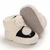 First Walkers Infant Born Baby Pantofole Toddler Girls Boys Scarpe da ginnastica pre-walker Walker Fur Winter Warm Scarpe da culla antiscivolo