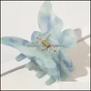 Clamps Butterfly Hair Clip Super Fairy Geometric Acrylic Acetate Hairpins Girls Women Claws Banana Accessories Barrettes 361 Drop De Dhdnt