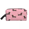 Cosmetic Bags Sausage Dog Bag Women Cute Large Capacity Dachshund Makeup Case Beauty Storage Toiletry