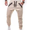 Designer Fashion Trousers Mens Joggers Autumn Men Pants Hip Hop Harem Joggers Pants Solid Multi-pocket Pants Male Sweatpants