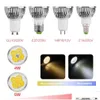 Ampoules LED Gu10 Mr16 E27 E14 Spot Light Cup 4W 5W 220V 110V 85265V Blanc Chaud Gradation Drop Livraison Lumières Éclairage Bbs Dhixg