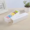 Macaron 6 Packs Mini Cupcake Boxes With Lid Drawer Packaging Box For Party Chocolate Box tt0208