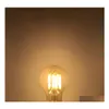 LED電球BRELONG DIMMABLE A60 RETRO EDISON FILAMENT LIGHT BB E27 COB GLASS 2W/4W/6W/8W AC220V用ホワイトシャンデリアクリスタルドロップDel DH6ZX