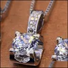 5p59 23p0 Colliers pendentif Unique vache mode bijoux 8mm coupe ronde Moissanite diamant fête femmes mariage clavicule collier pour amour cadeau 72 Dh