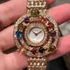 Astrale Ladies Watch Women Watches presenta 36 mm 316l Quortz Movement Waterproof Diamond Gemstone