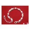 Braccialetti con ciondoli Braccialetti con ciondolo a forma di rosario placcato argento Braccialetti con consegna di goccia Gioielli Dhztv