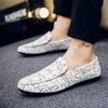 Jurk schoenen mannen loafers lente zomer mannen schoenen casual schoenen licht canvas jeugdschoenen mannen ademen mode flat schoenen 230208