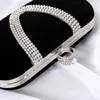 Totes Bag 2023 New Dinner Bag Velvet Diamond Banquet Dress Hand Women s rhinestones bags handbags 230208