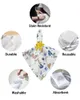 Table Napkin 4/6/8pcs Flower Leaf Butterfly Napkins Cloth Wedding Party Festival Kitchen Dinner Handkerchief