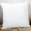 Качественная сублимация квадратные наволочки DIY Blank Pillowcase Pillow Cover для теплообменного дивана подушка пустая белая подушка без внутреннего 45*45 см