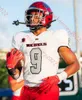 UNLV Rebels Fußballtrikot Harrison Bailey Jayden Maiava Cameron Friel Doug Brumfield Matthew Geeting Jayvaun Wilson Herren College Individuell genähte UNLV-Trikots