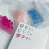 Tırnak Sanat Dekorasyonları 100 PCS UV Hassas Kalp Karışımı 4/6/8mm Açık Renk Değişim Rhinestone Gems Reçine Kawaii Parçalar Heartnail Heartnail STAC22