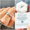 Anéis de casamento girando Opal Planet Moon Star Star Fidget estética Alívio do estresse Spinner Ansiedade Anel para mulheres presentes de joias