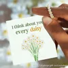 Klusterringar söt kärlek daisy blommor kvinnors ring öppen justerbar brud bröllop engagemang söta par smycken 2023 vintage tillbehör