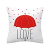 Pillow /Decorative 2023 Valentine's Day Polyester Cover Home Bedroom El Car Seat Decorative Wedding Personality Gift .1