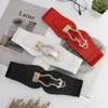 Belts Simple And Luxurious Vintage Elastic Waist Seal In Autumn And Winter Wide Designer Belt For Women High Quality SCB0247 G230207