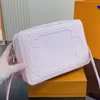 Projektanci Iv klasyczne torby na ramię z miękkim bagażnikiem francja marka prawdziwej skóry Letterrelief Crossbody torba moda stare kwiatowe torebki damskie