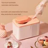 Ice Cream Maker Scrambled Yogurt Machine Cold Drink Beer Cooling Barrel Stir Yogurt Smoothie Blender Children Snack DIY