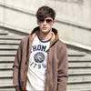 Sudadera para hombres Fashion Manhoodie Sweets Cardigan Cardigan de mangas largas