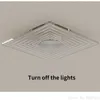 Luzes de teto Lâmpada minimalista Led de alumínio acrílico geométrico Lightcorridor Varanda Balas de jantar quarto quarto