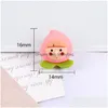 Other 20Pcs Cute Cartoon Animals Flatback Resin Components Cabochon Kawaii Sun Fruits Animal Characters Phone Deco Parts Diy Scrapboo Dhs37