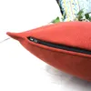 Pillow Nordic Style Red Wine Cover Case Sofa Chair Home Decor Without Stuffing