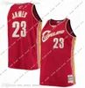 23 James jersey Mitchell & Ness 2003-04 retro ClevelandCity Cavalierses Basketball Jerseys Men S-XXL Women