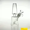 Nouveaux 7 pouces en verre Dab Rigs Bongs à eau Pipes avec 14mm Femelle Downstem Verre Bol Épais Pyrex Beaker Recycler Heady Bong