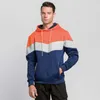 Heren Hoodies 2023 grensoverschrijdende Amazon Style European en American Color Matching Fashion Sweater Casual Sports Top