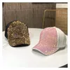 ベレットラインストーン野球帽子のためのバイザーヒップホップダイヤモンドハット