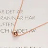 Ketten 585 Lila Gold Chopin Kette Glänzende Runde Perlen Leichte Luxus Halskette Für Frauen 14 Karat Rose Klassische Kreative Schmuck Geschenk