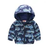 Jackor Spring Autumn Kids For Girls Boys Långärmad barns kappa Baby Casual Clothes Ytterkläder Fashion Spädbarn överrock