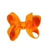 Solid Color Girls Ribbon Hair Bows Alligator Hair Clips Barrettes for Kids Hairpins Hair Accessories 1548