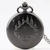 Pocket Watches & Fob Watch Bronze The Marauder's Map Design Pendant For Women/Men Quartz Necklace