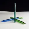 4 inch glazen pijpen tabak Hookahs sigaretten vleermuis houder glazen stro buis lepel waterpijpen helder dik filtertips tester