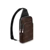 2024 Slings Bag Cross Body Umhängetaschen Herren Handtaschen Rucksack Männer tte Crossbody Bag Geldbörsen Damen Leder Clutch Handtasche Mode Wallet 46327 45897 #LAS-02