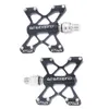 Bike Pedals 1Pair Bike Platform Pedal Anti Slip High Hardness Accessory Road Bike Mountain Bike Clipless Pedal for Bicycle 0208