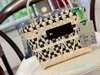 Woven Tote Bag Food Basket Fashion All-match Classic Crossbags 77 Street Trend Large Capacity Handbag 220613