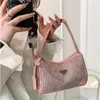 All-over Diamond Armpit Bag Женская модная сумка Дизайнерские сумки через плечо Классический узор Ретро Блестящий