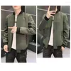 Men's Jackets Men Coat Solid Color Super Soft Jacket Ribbed Bottom Sports