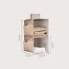 Storage Boxes 2/3/4 Layers Clothes Holder Closet Organizer Hanging Bag Durable Foldable Rack Household