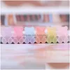 Autres 30 Pcs Gummy Bear Perles Composants Cabochon Simation Sugar Jelly Bears Cub Charms Flatback Glitter Résine Artisanat Pour Diy Jewelr Dhw8N