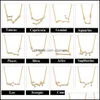 Pendant Necklaces Fashion Horoscope Astrology Galaxy 12 Constellation Pendants For Women Zodiac Choker Sign Birthday Wedding Gifts D Dh2Xs