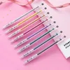 1pc 1.00mm Colorful Highlighter Fluency Writing Glitter Gel Pen Painting Graffiti Stationery