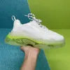 Chaussures Triple S Clear Sloe Sneakers Designer Platform Sneakers Vintage Air Dad Trainers Men Femmes Clear Bubble Bottom Randonn￩es Chaussures Daddy Sports Chaussures EUR 36-45
