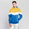 Heren Hoodies 2023 grensoverschrijdende Amazon Style European en American Color Matching Fashion Sweater Casual Sports Top