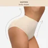 Intimo modellante da donna Vita bassa Sexy Fianchi di sollevamento Mutandine Controllo della pancia Senza cuciture Body Shaper Panty Postpartum Traspirante Shapewear Intimo Femminile