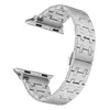 Premium Alloy AP Buckle Link Band Rand Armband för Apple Watch Series 8 7 6 5 4 3 SE Ultra